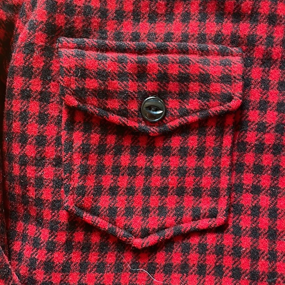 Chippewa falls wool plaid shirt M- L vintage - Picture 3 of 3
